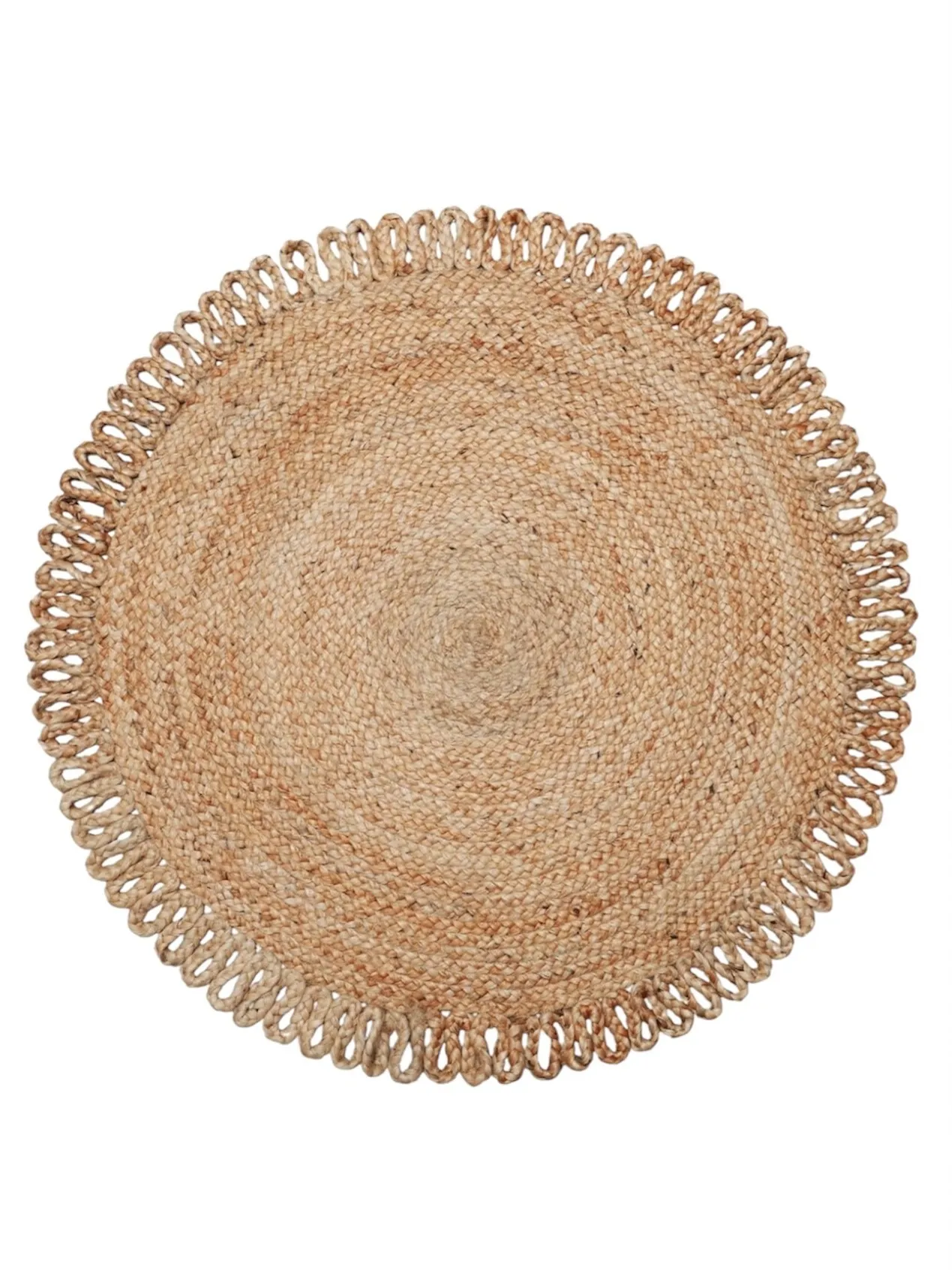 3ft Circle Boho Rug