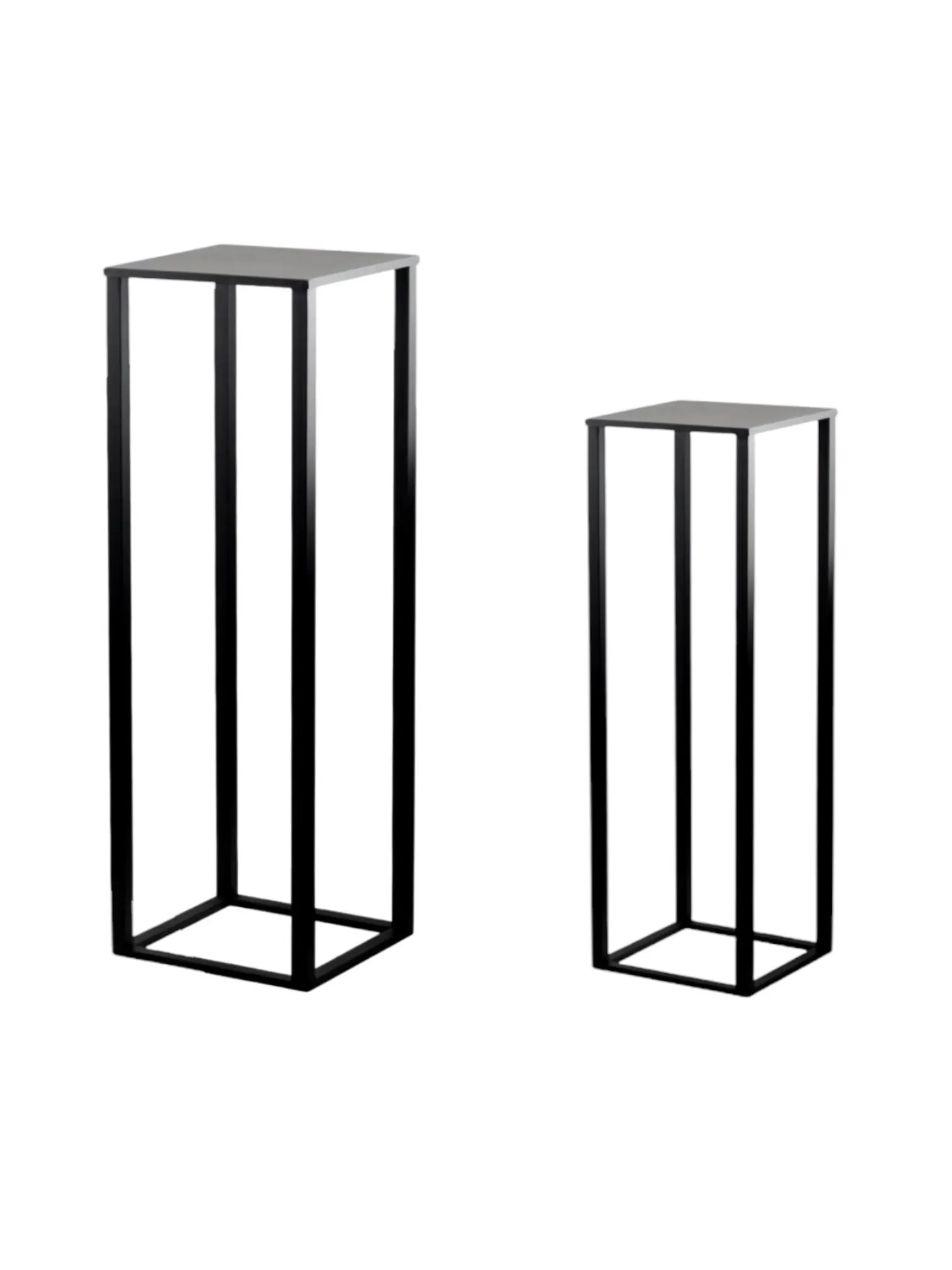Black Pedestals