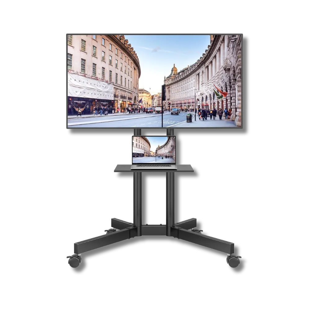 Set 50" Bildschirm mit Halterung