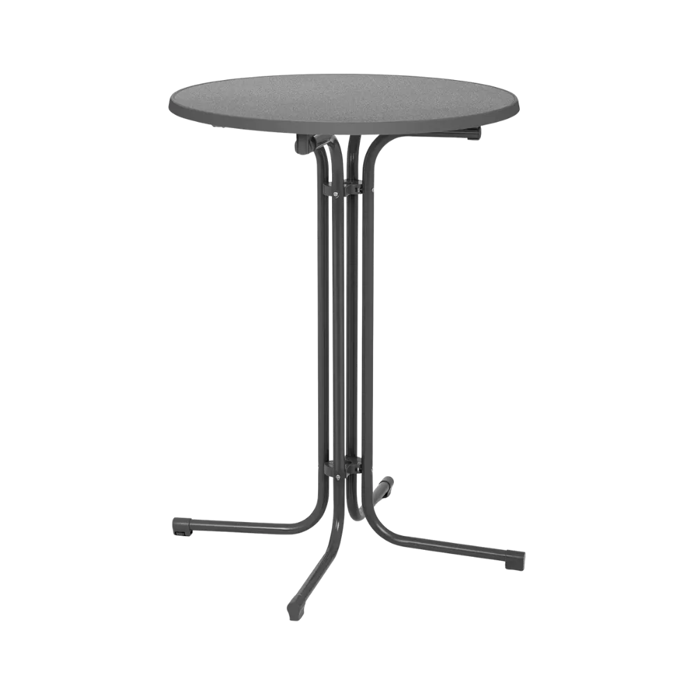 Stehtisch rund anthrazit