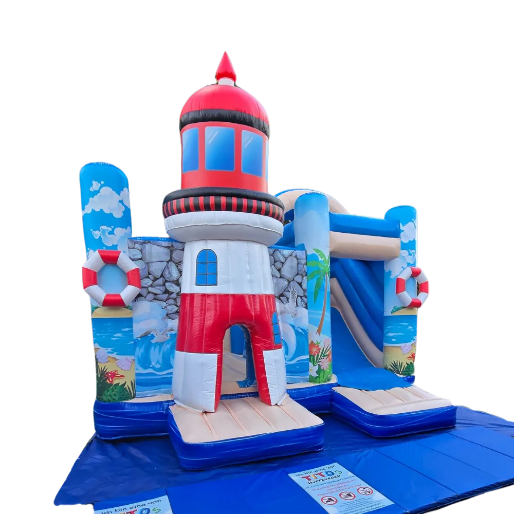 XXL Hüpfburg Leuchtturm