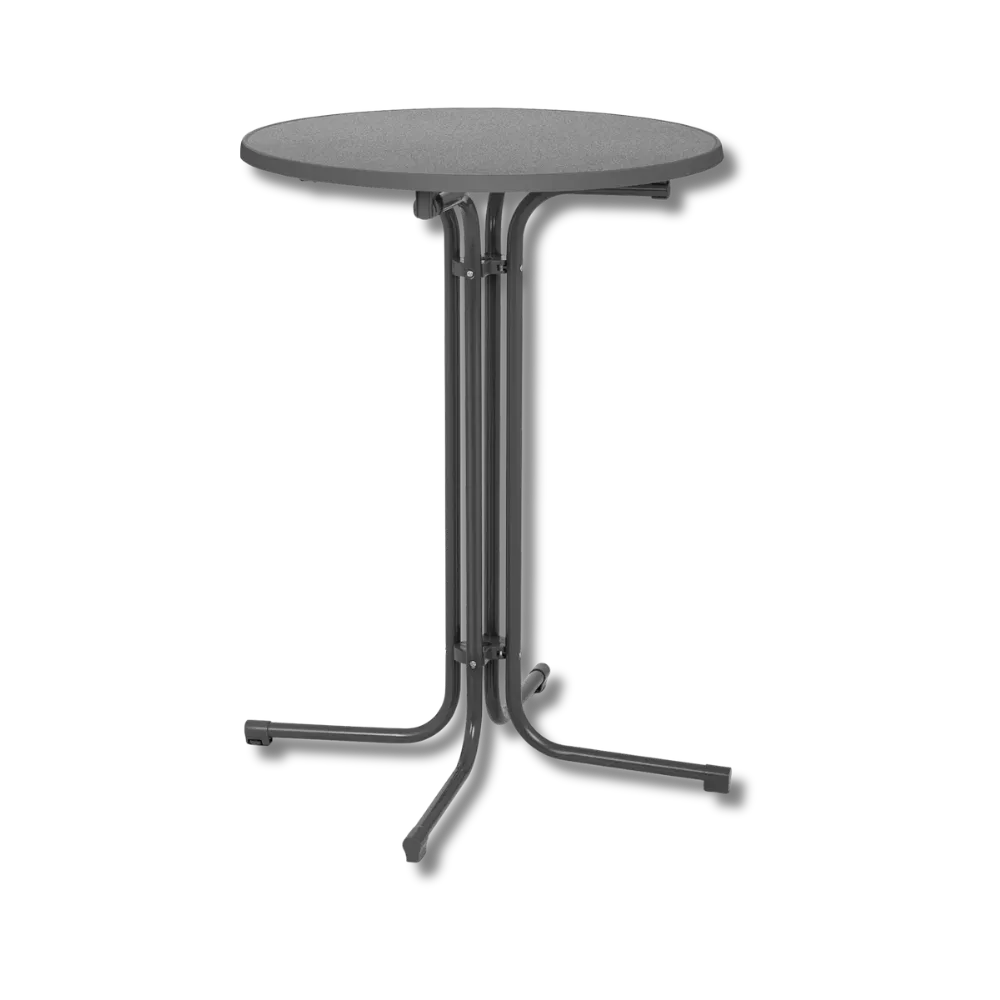 Stehtisch rund anthrazit