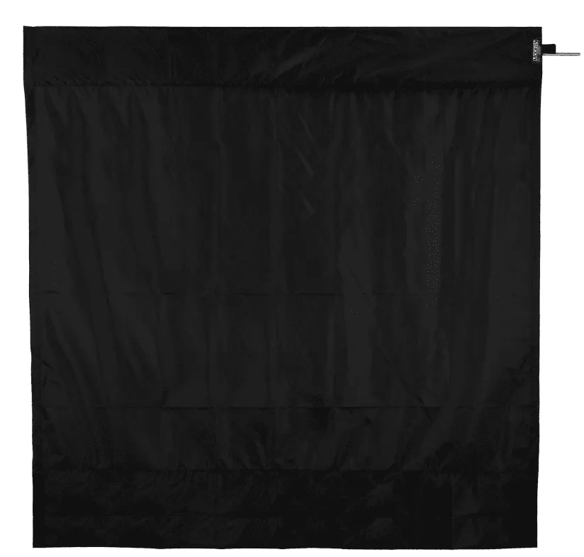 8x Black Rip Stop Wag Flag Fabric