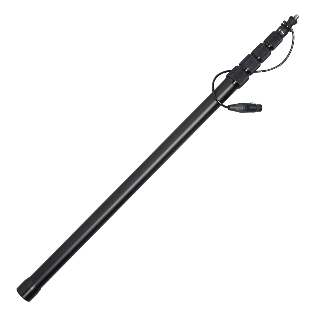 K-Tek KE110CC 2'.7" to 9'.2" Boom Pole - Internally Cabled