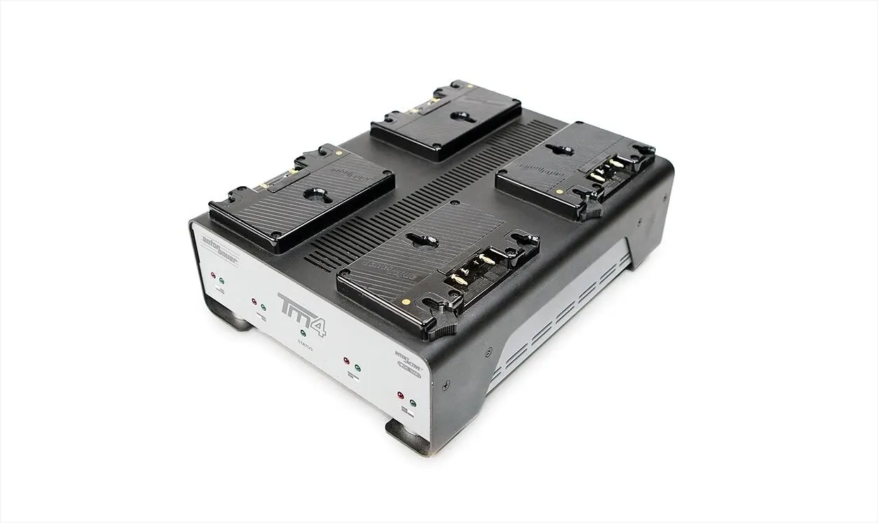 Anton Bauer TM4 - 4 Position Gold Mount charger