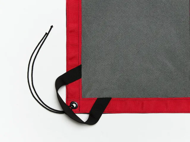 Black Double Net Overhead