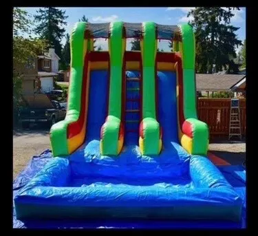 Triple Splash Racer Water Slid