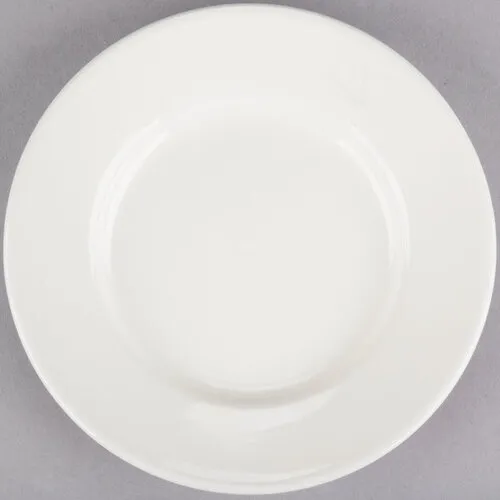 WHITE ROUND DESSERT/SALAD PLATE 7” 