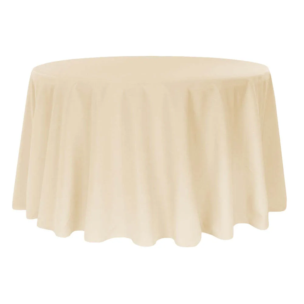 Nude Round Linens 