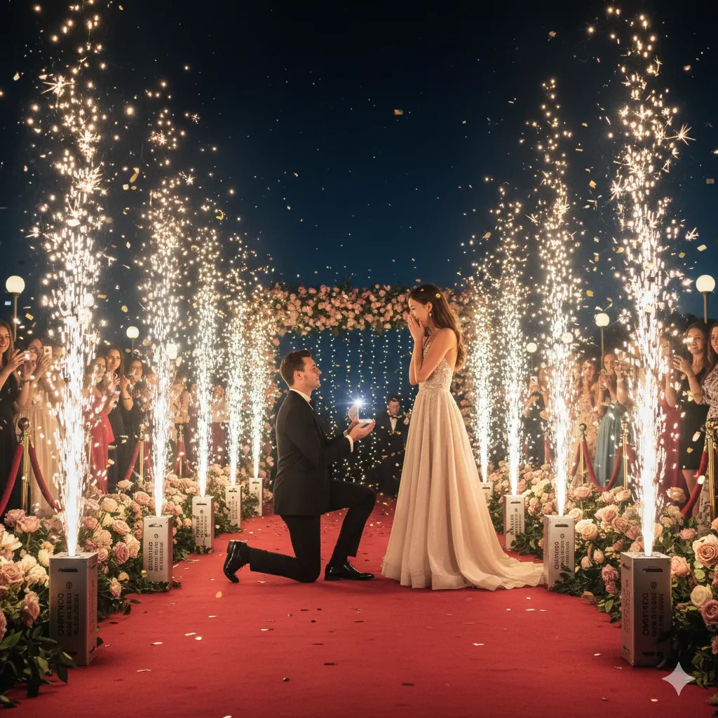 Cold Sparkler Machine 