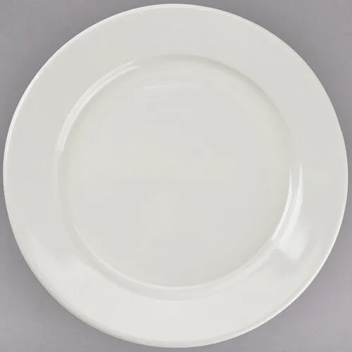 WHITE ROUND DINNER PLATE 9”