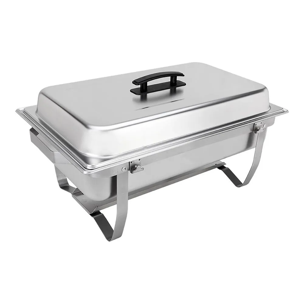 8 Quart Chafer with Folding Frame Stainless Steel