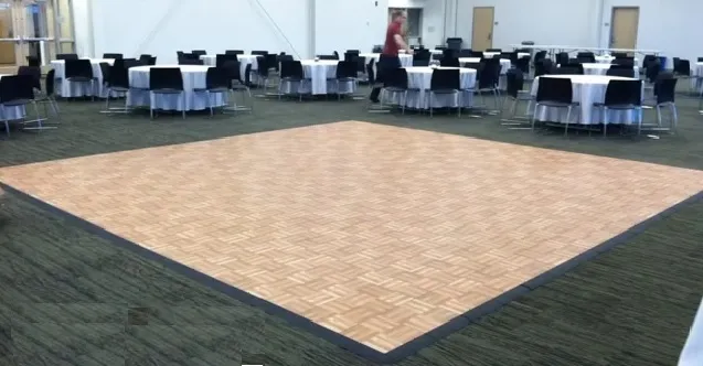 Light Oak Dance Floor