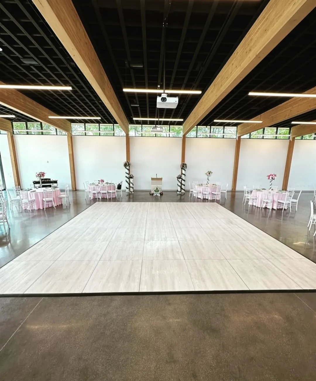 White Oak Dance Floor
