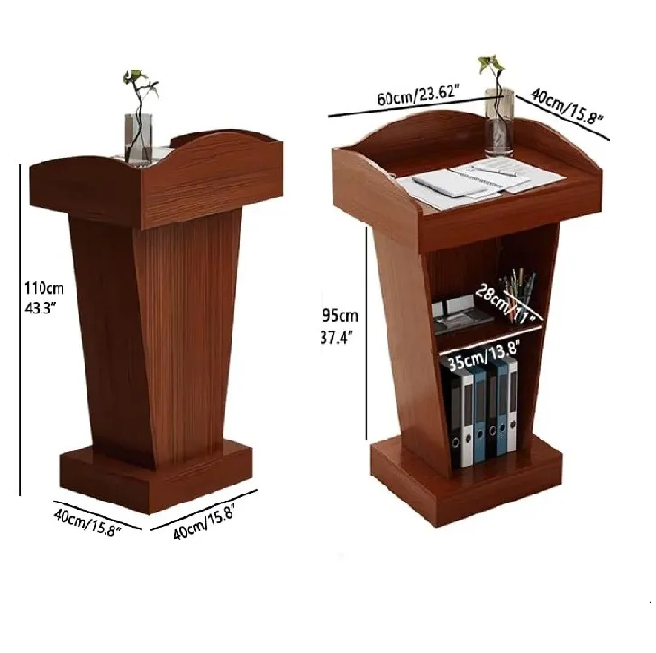 Teak Wooden Podium