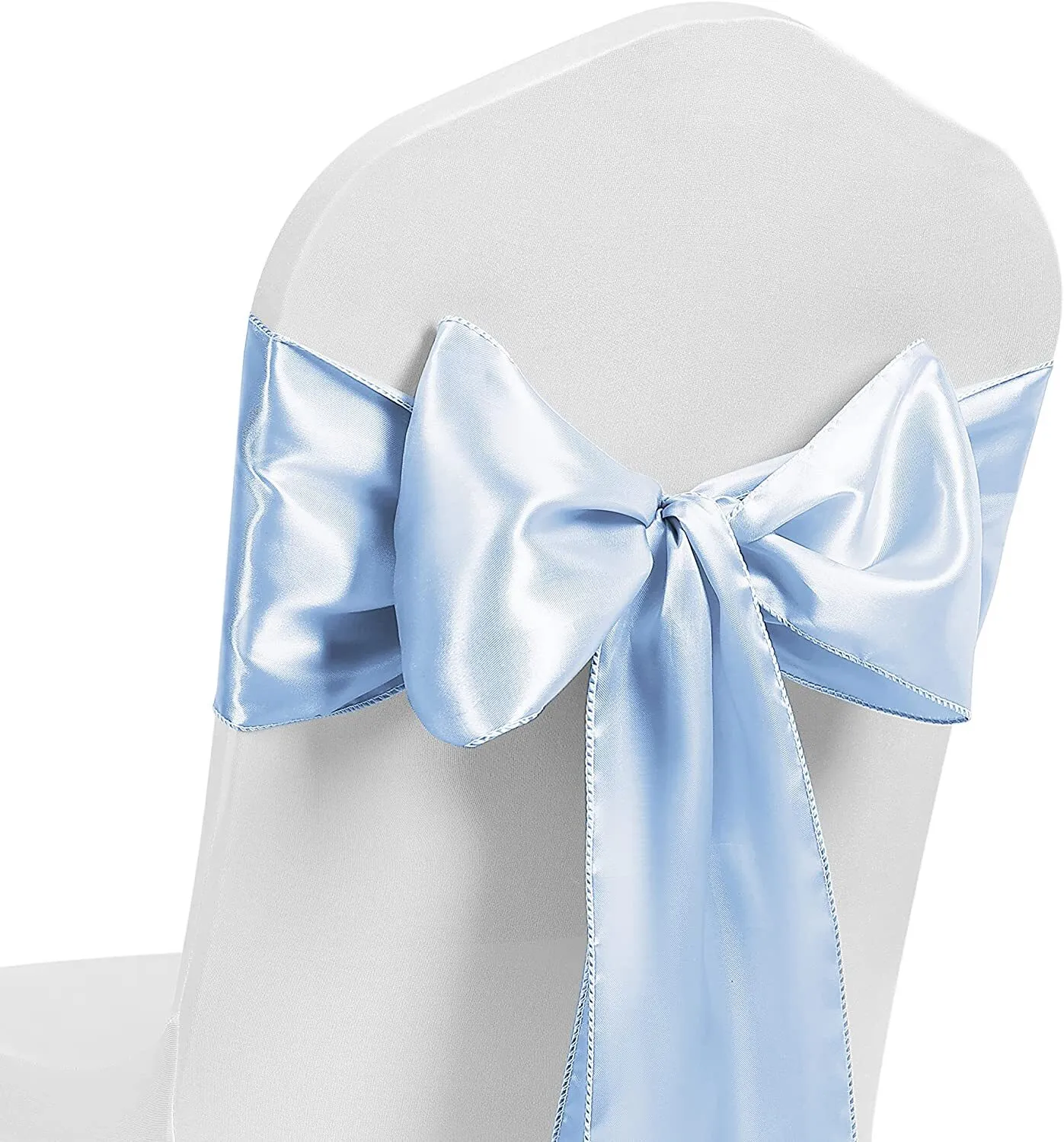 Pale Blue Satin Sash