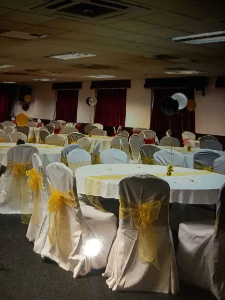 HEAVEY DUTY COTTON LOOSE FIT CHAIR COVER FOR HIRE