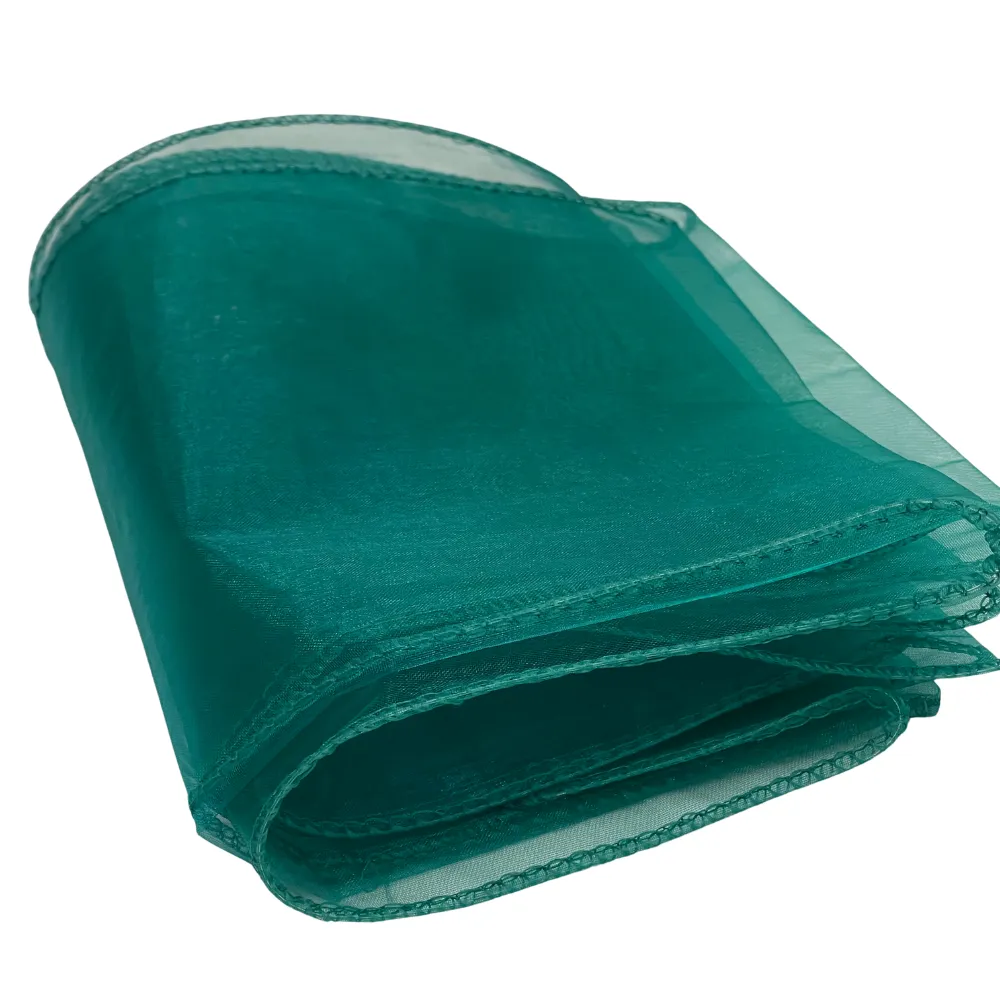 Dark Green Organza SASH