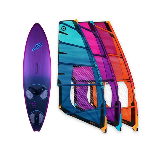 Pro Windsurf Wave Set 1 board 3 sails
