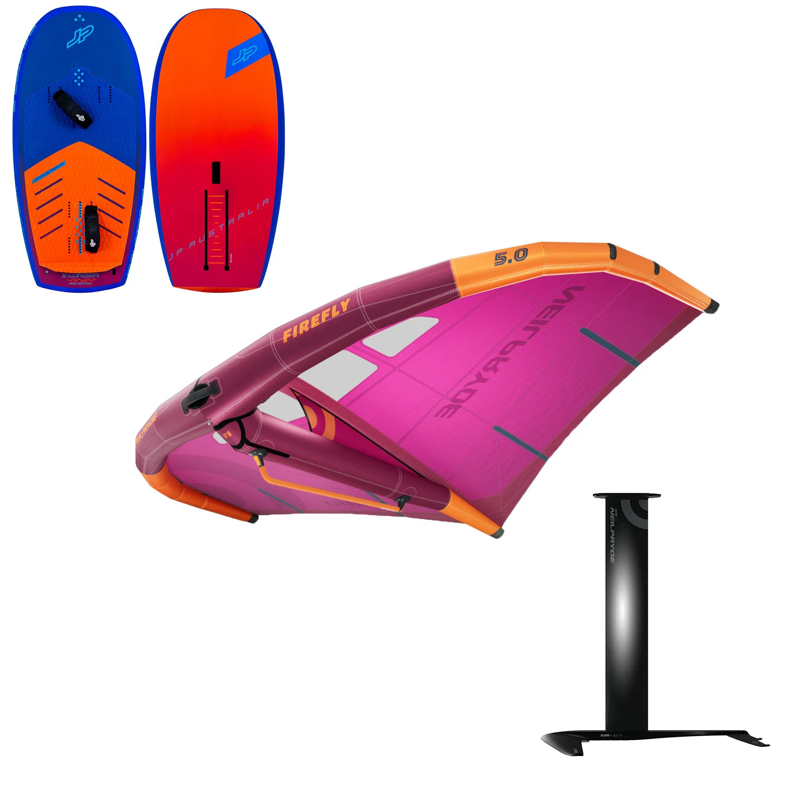 Pro Wing Set 1 Wing, 1 Board & 1 Carbon Foil