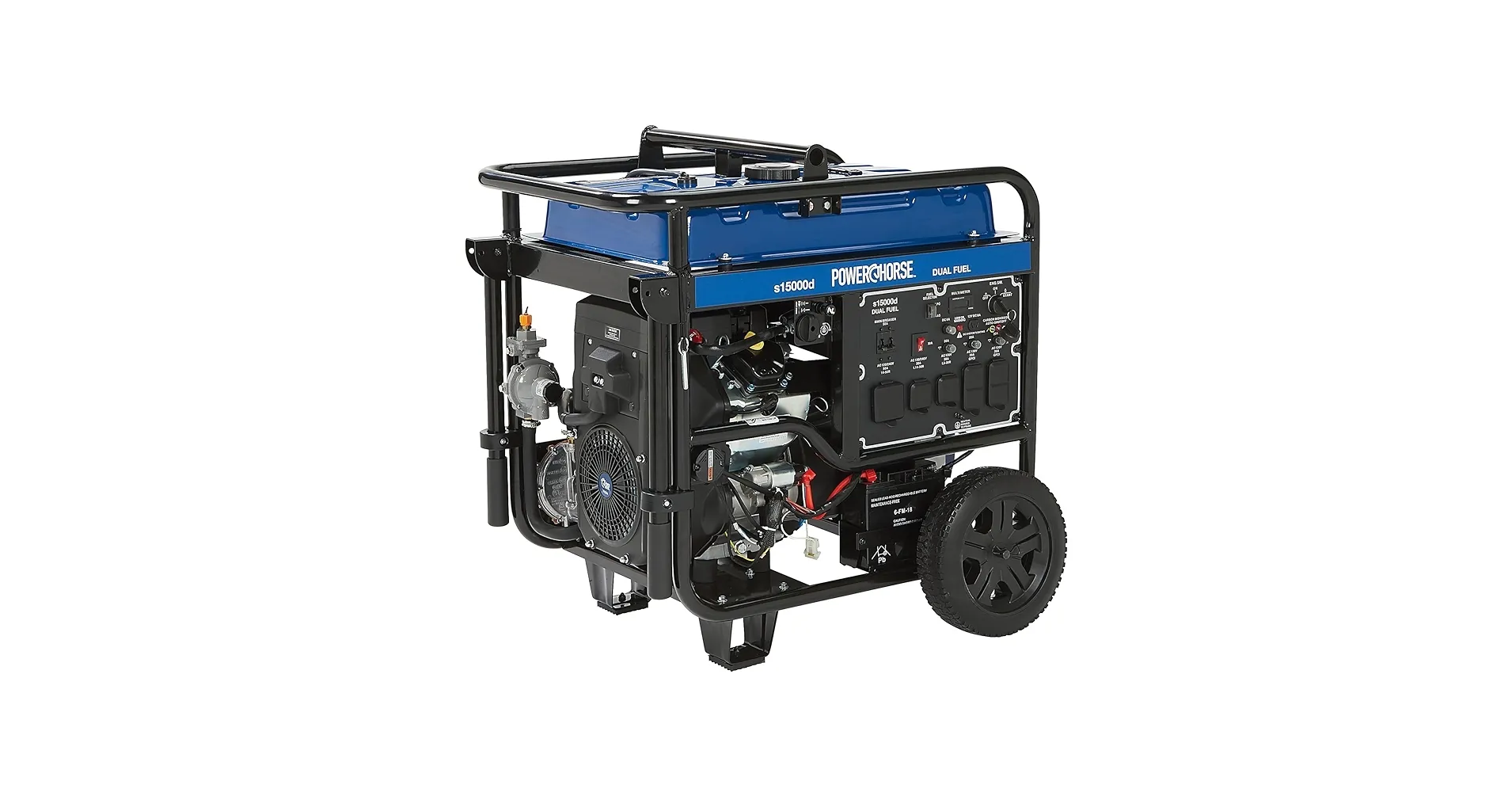 Powerhorse Tri-Fuel Generator (12,500W)