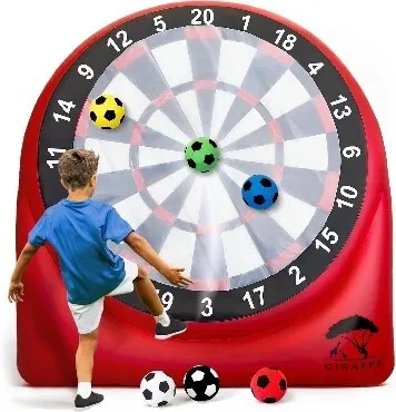 Giant Inflatable Dartboard Yard Game Set