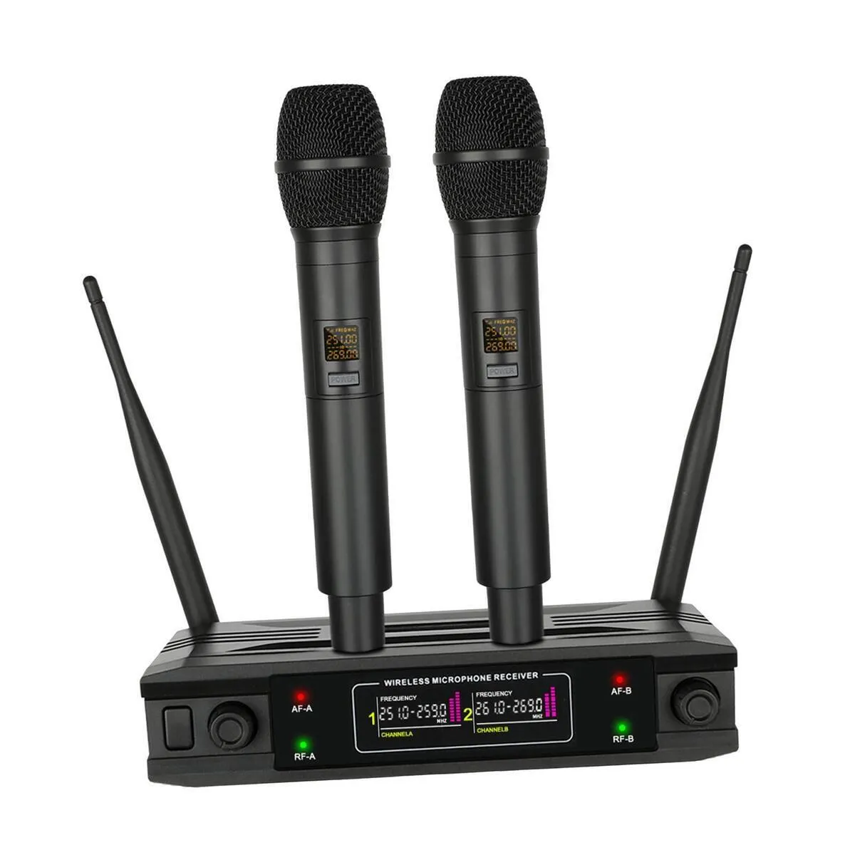2 Micros main sans fil UHF