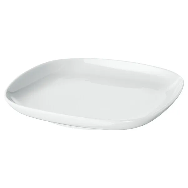Assiette carrée 18*18cm "Modulo"
