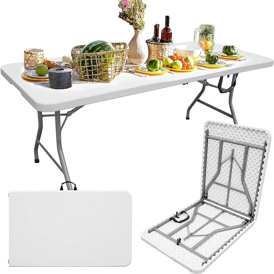Table Rectangle Pliante Plastique 1,80*0,75cm