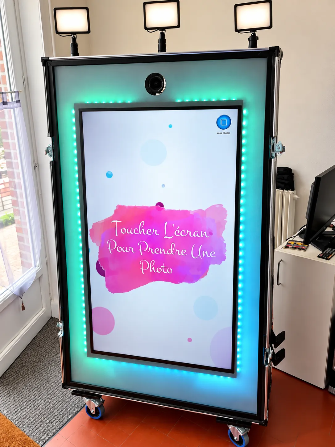 Photobooth miroir 350 tirages