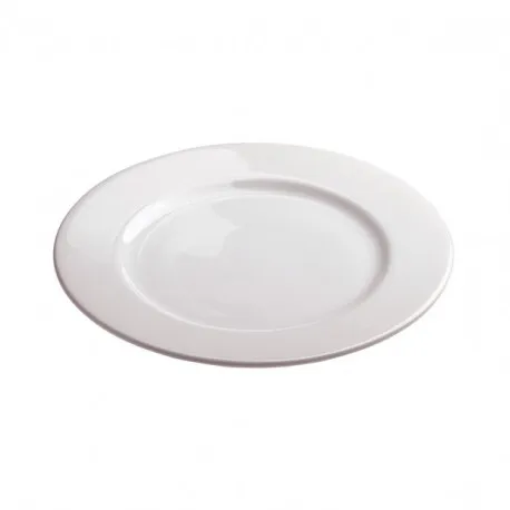 Assiette Ronde Blanche 24cm "Simply"