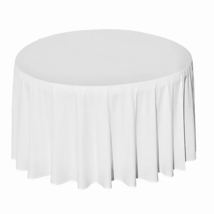 Nappe Ronde 300cm Blanche