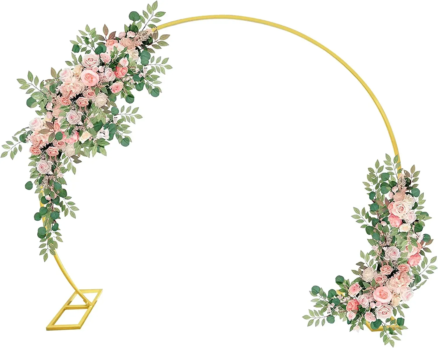Arche demi-cercle dorée