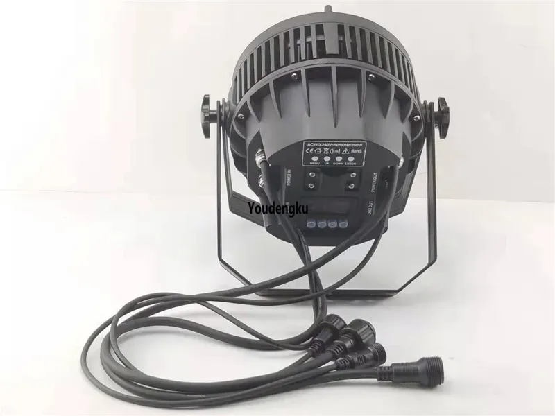 Par Cob 4*50W Led blanc chaud et froid