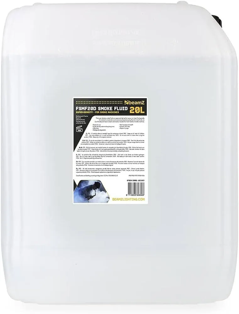 Liquide à fumée 5 litres Super densité "BeamZ"