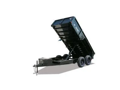 Bri-Mar Dump Trailer (6' x 10', 5,000 lb Capacity)