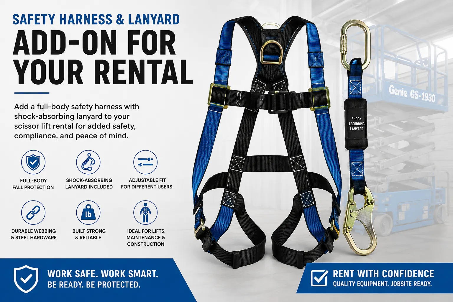 PPE - Lanyard and Harness Set