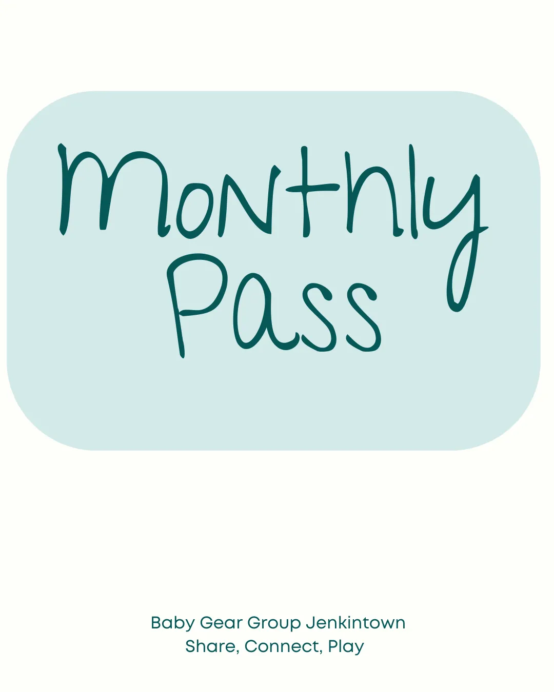 Monthly Pass 