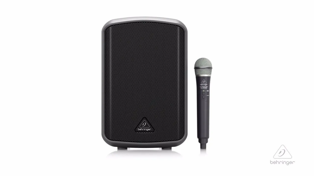 Behringer MPA100BT Portable PA System with Wireless Microphone