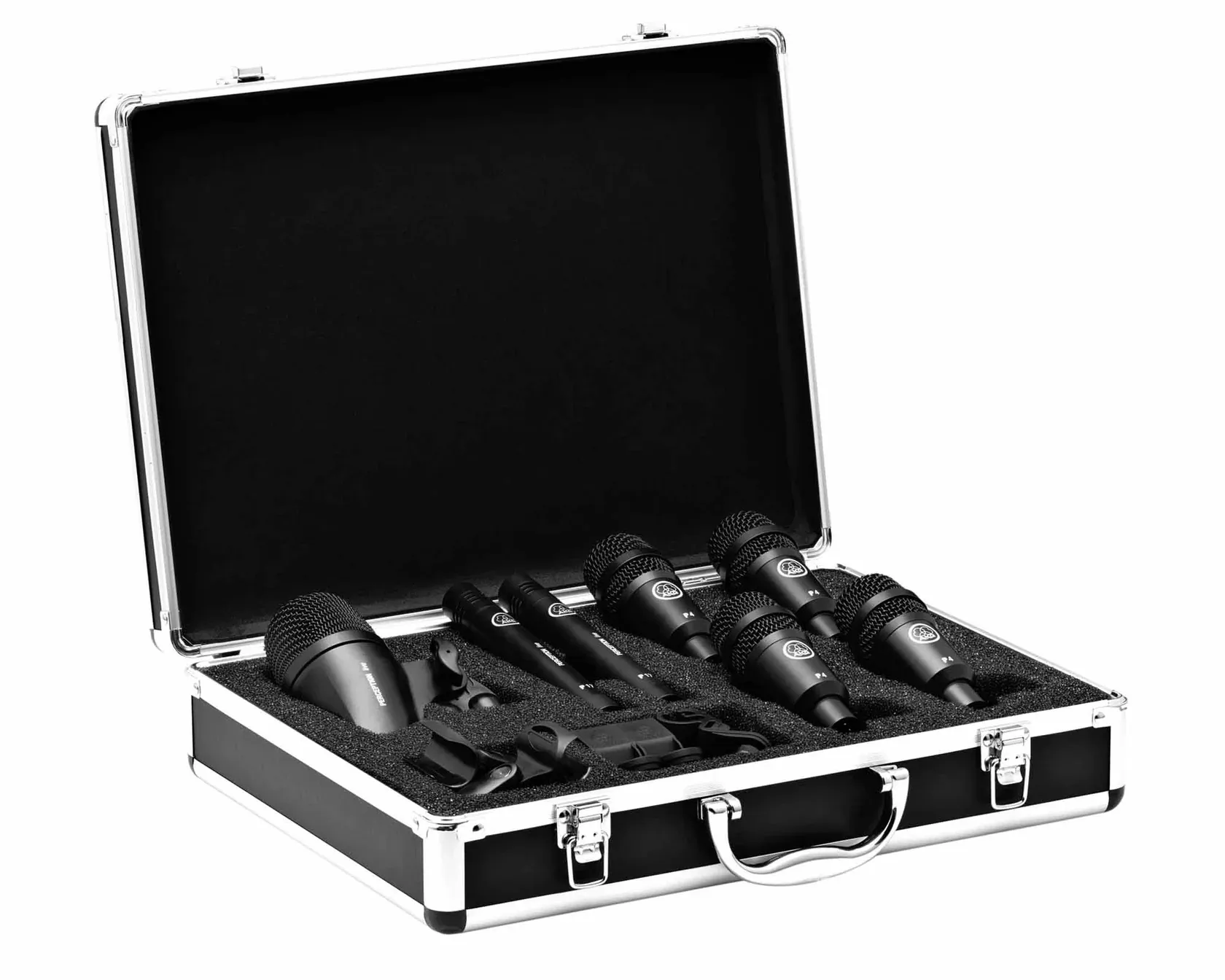 AKG Drumset Session 1 Drum Mic Pack (P2 Bass 2xP17 O/Head 4xP4 Tom) 