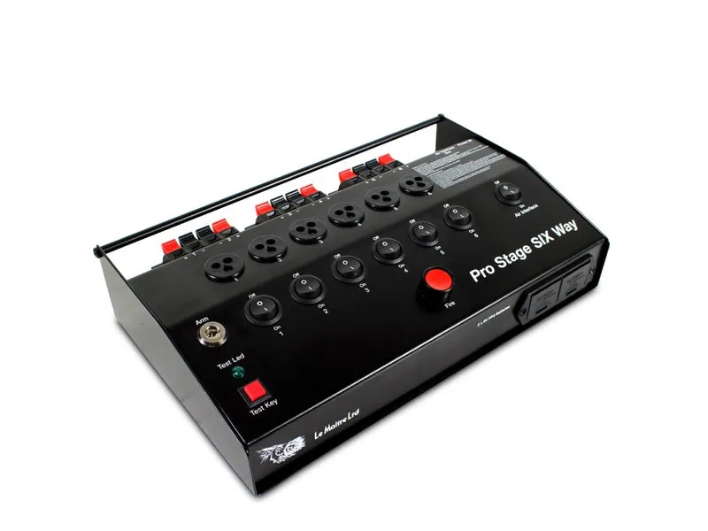 Le Maitre Pro Stage Six Way Pyro Controller
