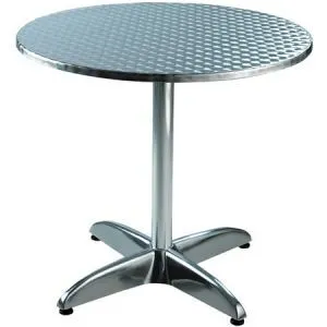 Chrome Bistro Table
