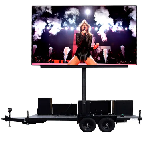 LED Video Wall Trailer - 8m2