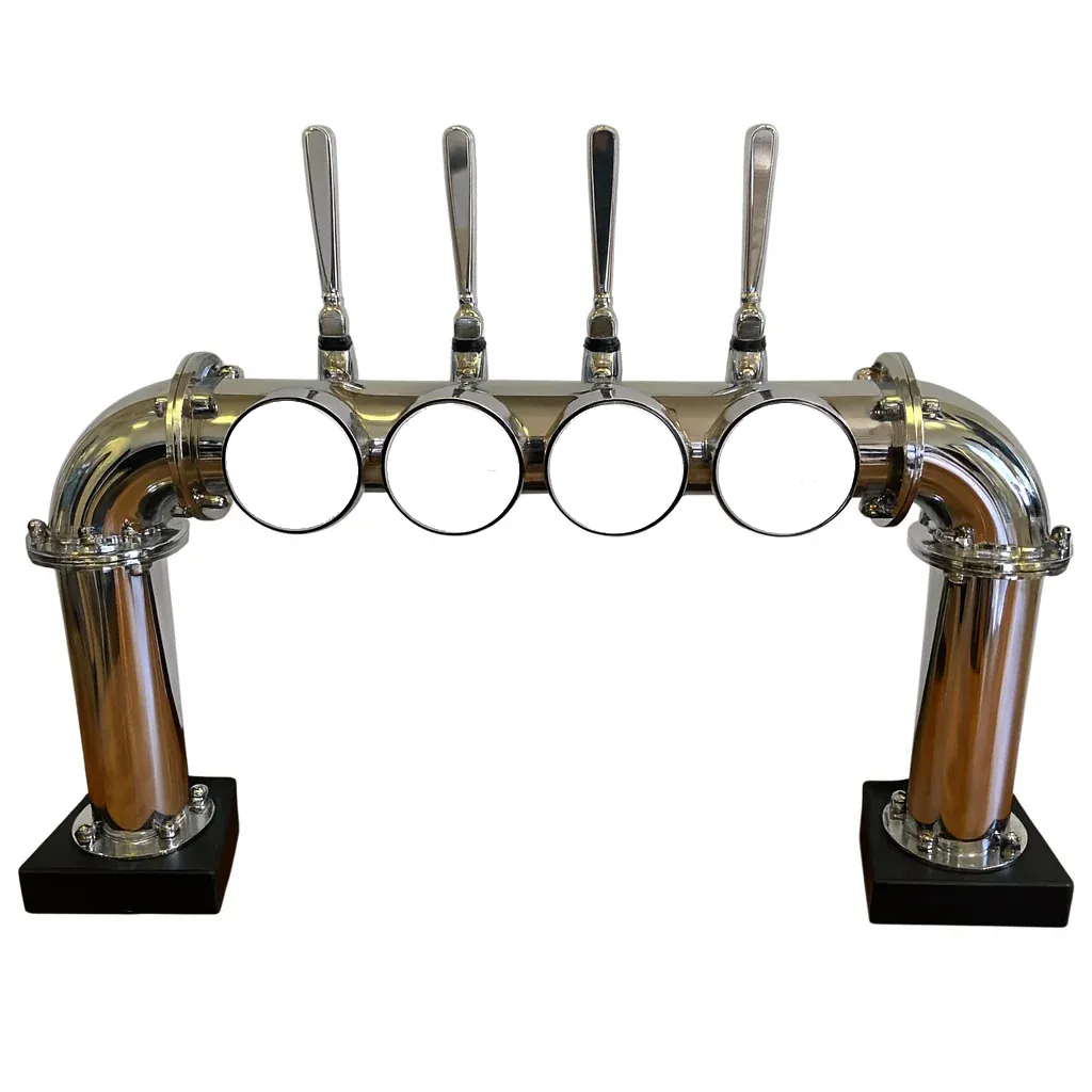 4 Line Mini Remote Beer Cooler Setup With 4 Way Bridge