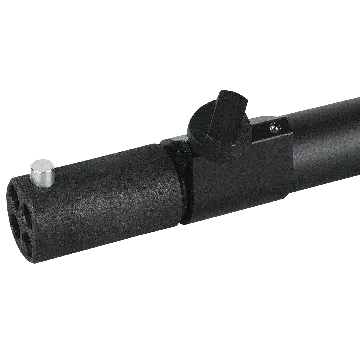 Wentex Telescopic Upright - 2-way - 180 - 300 cm (H) - black