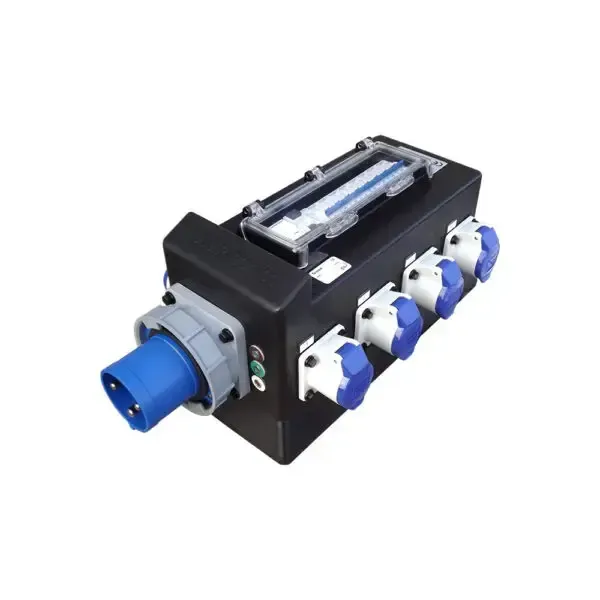 Rubber Box 63A 1PH to 8x 16A Sockets - RUB185H1