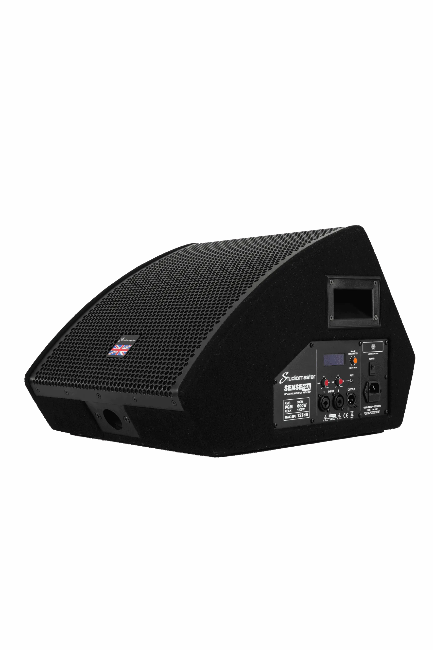 Studiomaster SENSE 12A+ 12 2-Way Active Stage Monitor PAINT Finish 300W