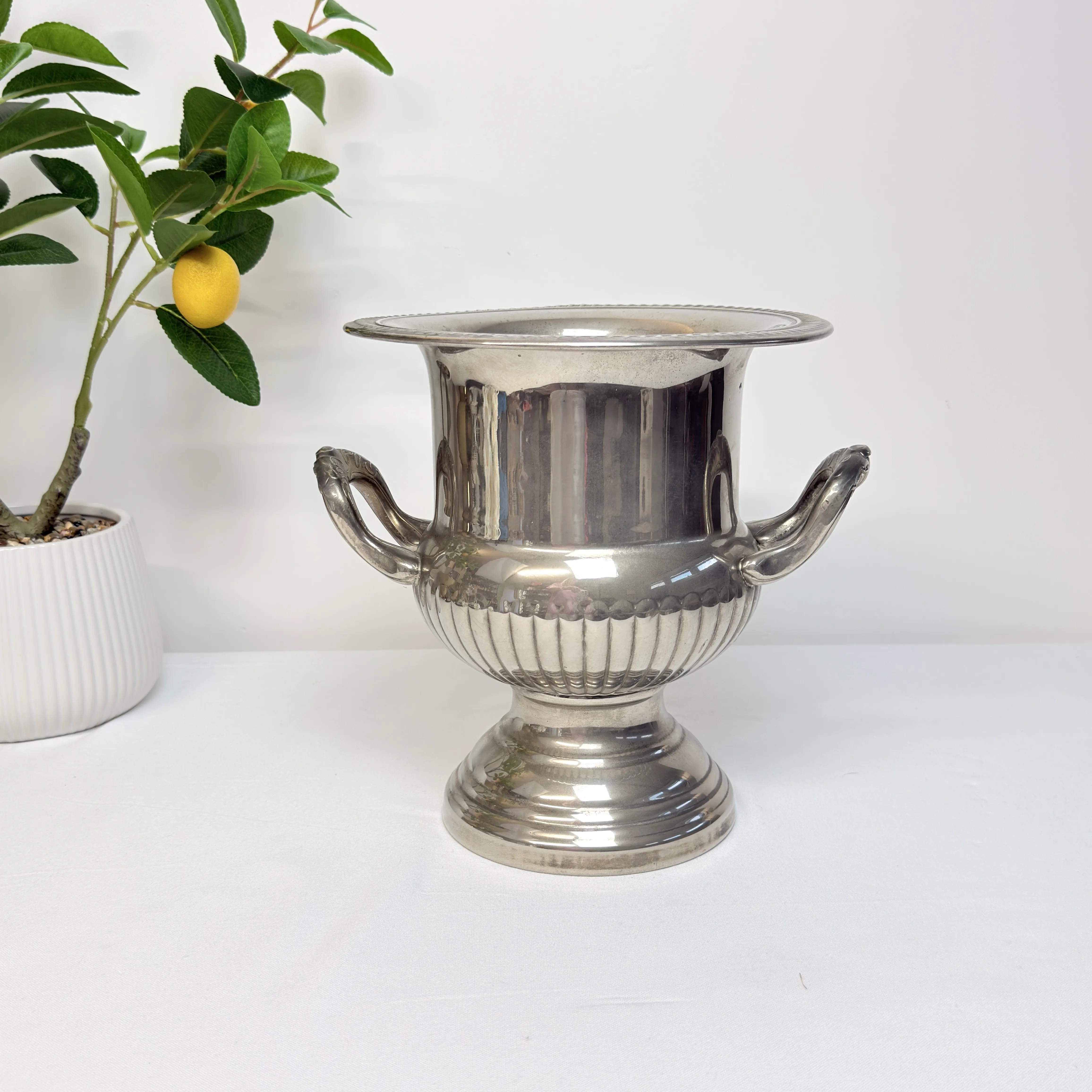 Antique Silver Champagne Bucket