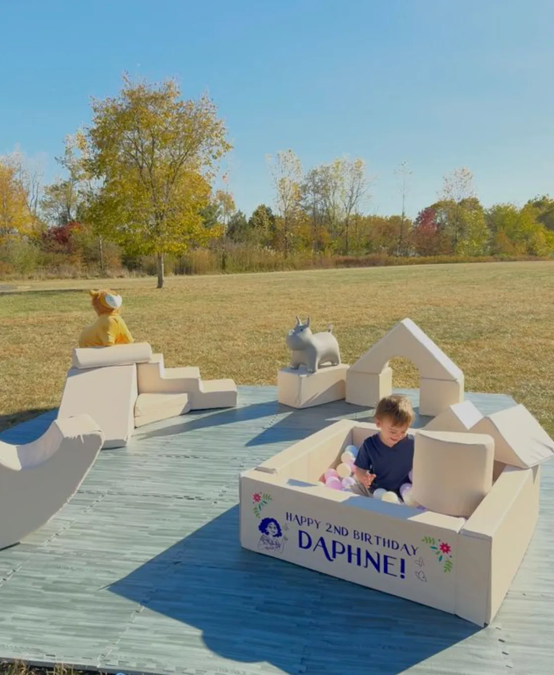 Beige Soft Play Party Package