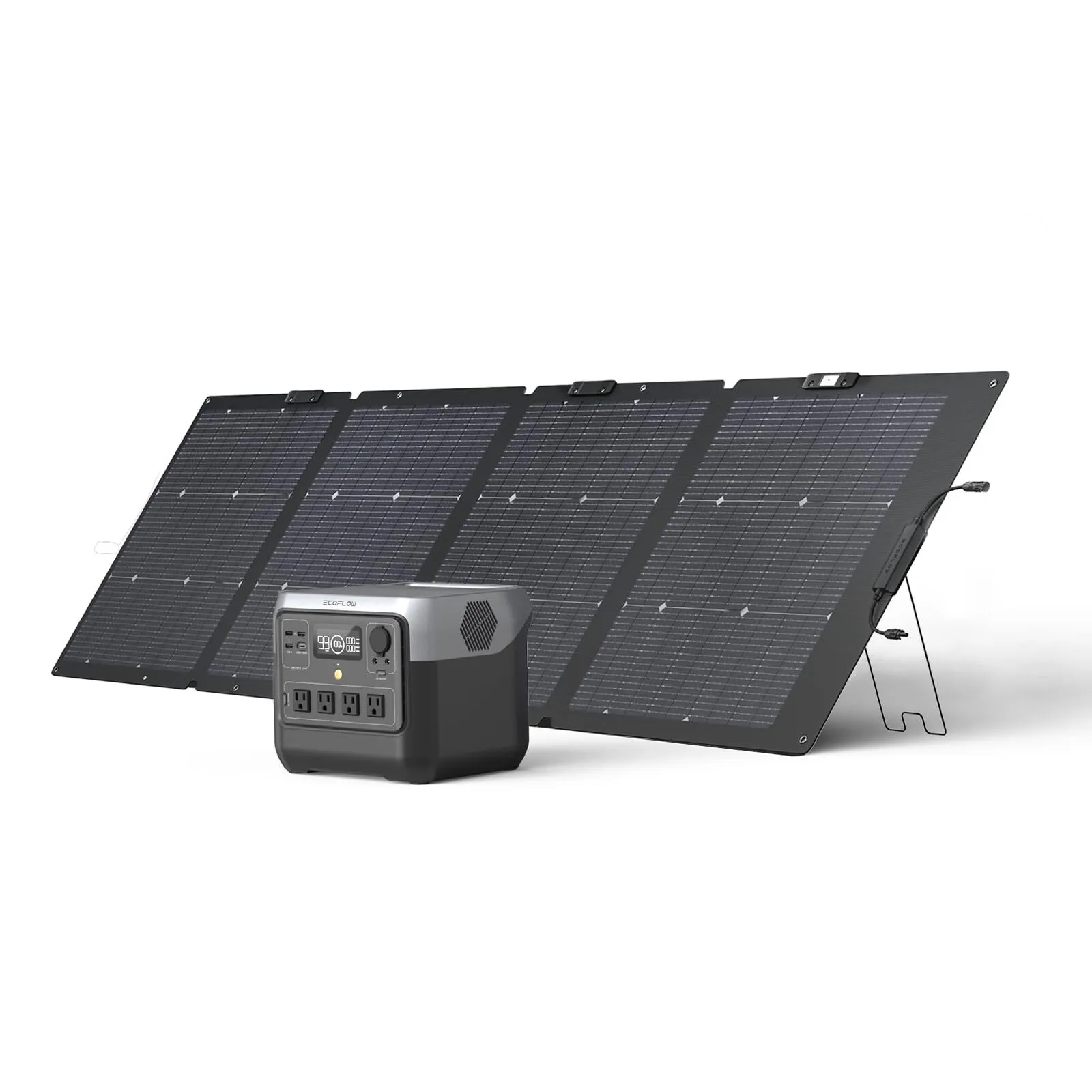 EcoFlow 768Wh Power Station + 220W Solar Panel Bundle